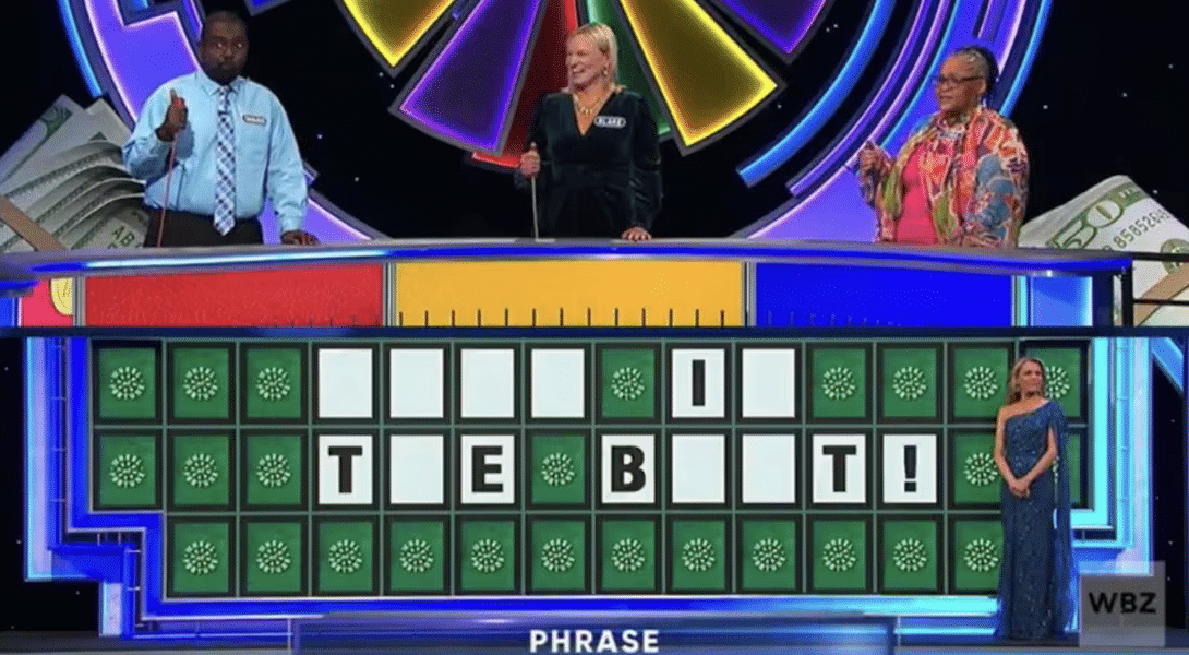 right in the butt wheel of fortune